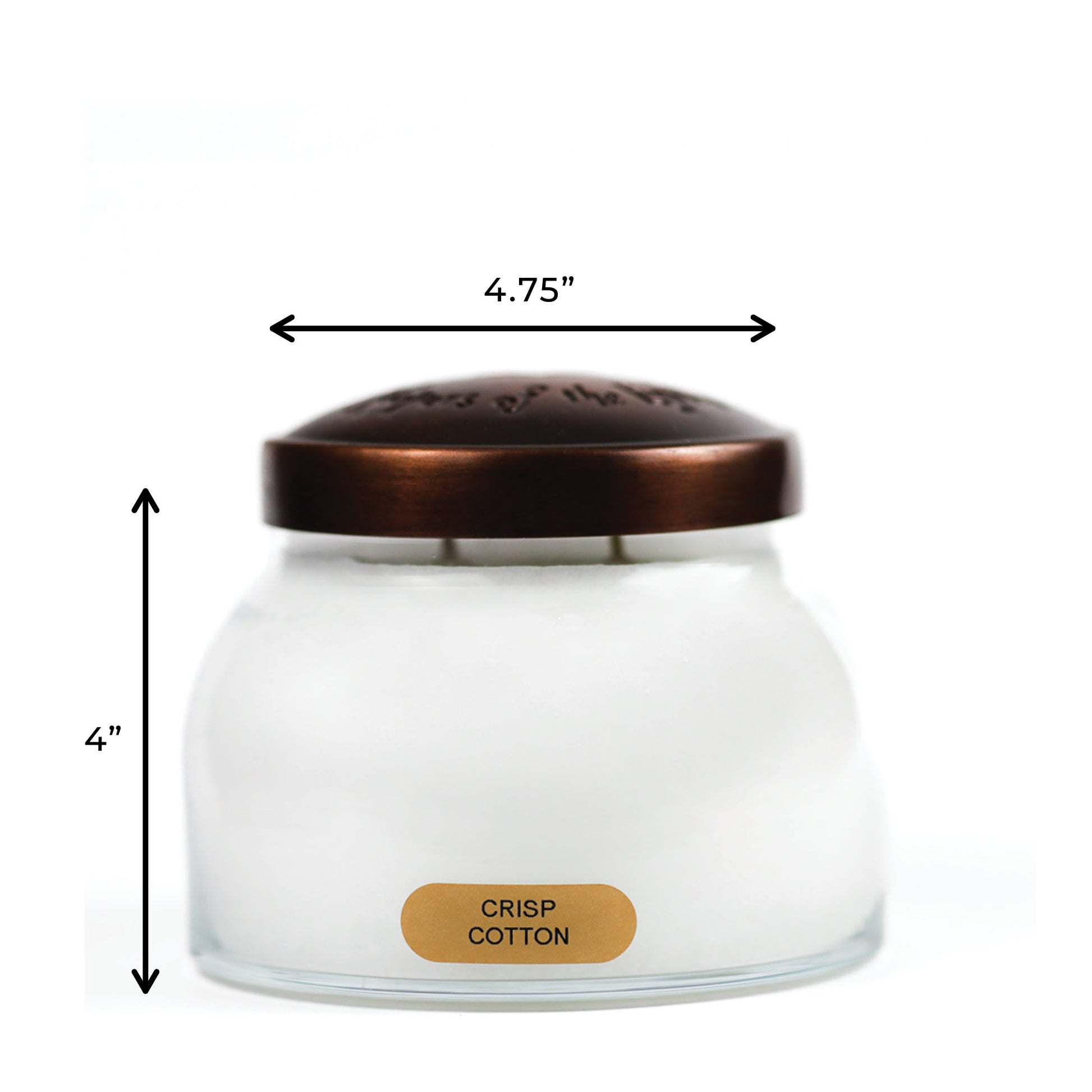 Crisp Cotton - 22 oz Mama Candle