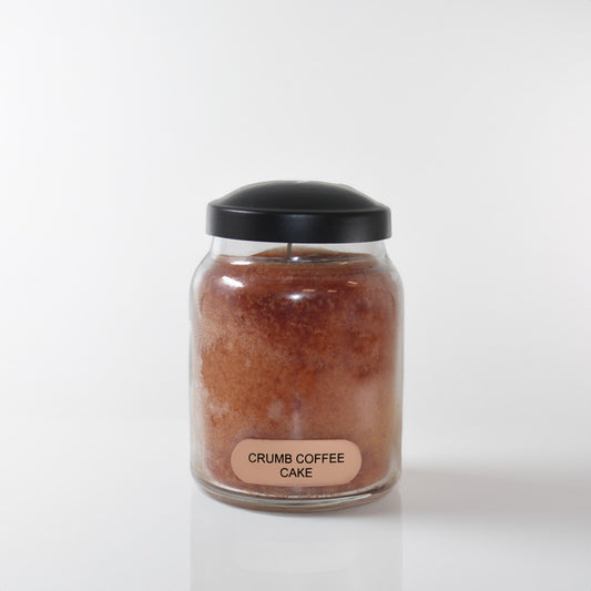 Crumb Coffee Cake Scented Candle - 6 oz, Single Wick, Baby Jar