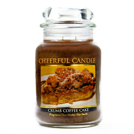 Crumb Coffee Cake - 24 oz Cheerful Candle