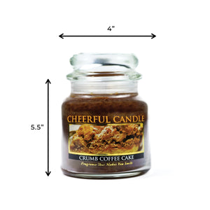 Crumb Coffee Cake - 16 oz Cheerful Candle