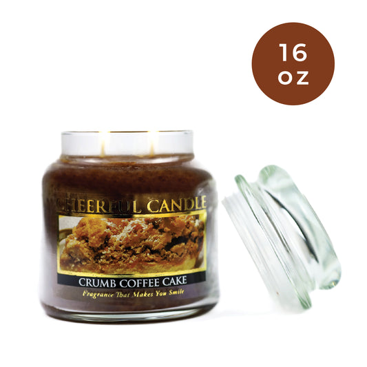 Crumb Coffee Cake - 16 oz Cheerful Candle