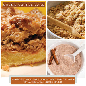 Crumb Coffee Cake - 6 oz Cheerful Candle