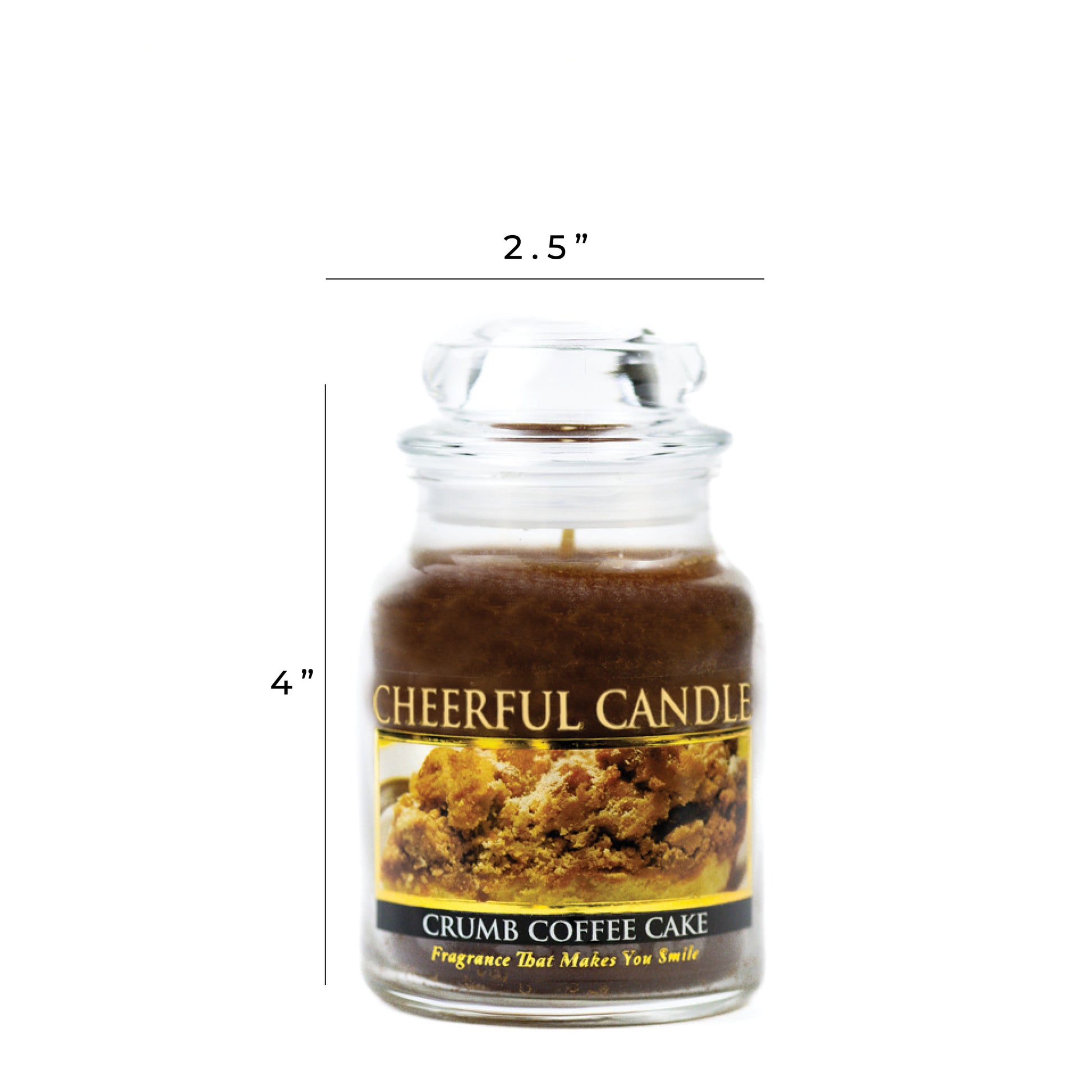 Crumb Coffee Cake - 6 oz Cheerful Candle