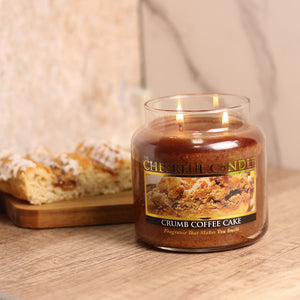 Crumb Coffee Cake - 16 oz Cheerful Candle - Product Image by A Cheerful Giver
