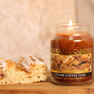 Crumb Coffee Cake - 6 oz Cheerful Candle