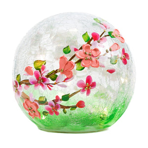 Cherry Blossom - LED Glass Orb