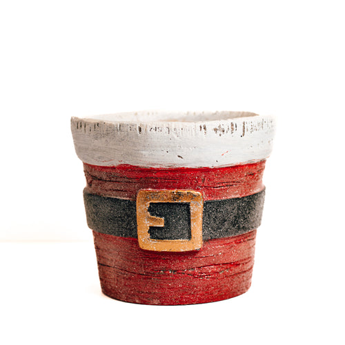 Santa Belt - Seasonal Planter