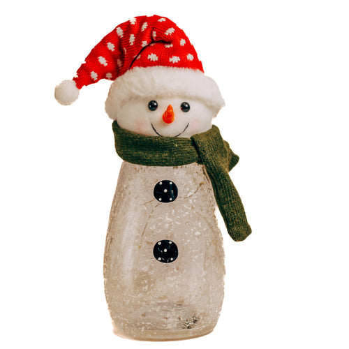 Snowy Stocking Cap Plush Snowman