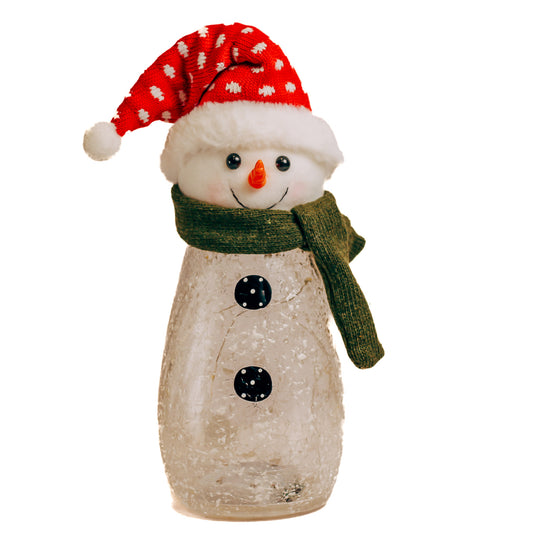 Snowy Stocking Cap Plush Snowman