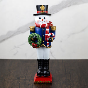 Standing Snowman Wreath