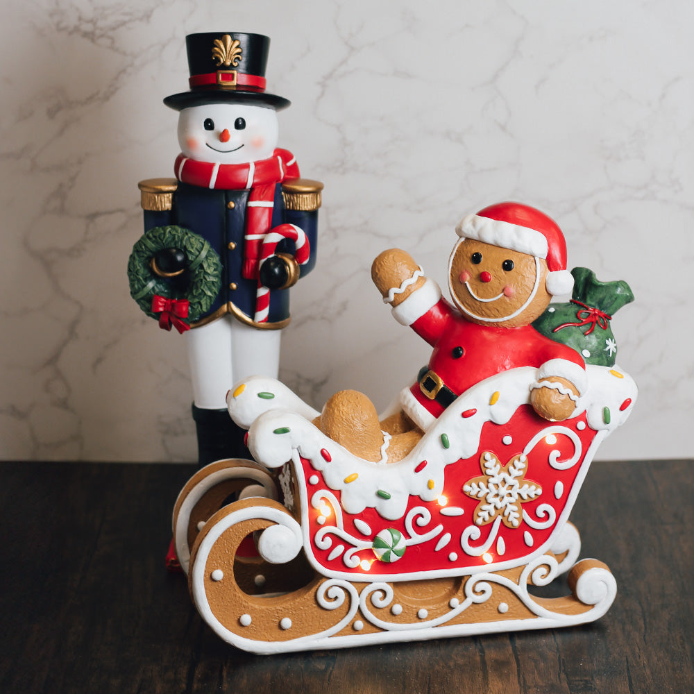 Standing Snowman Wreath