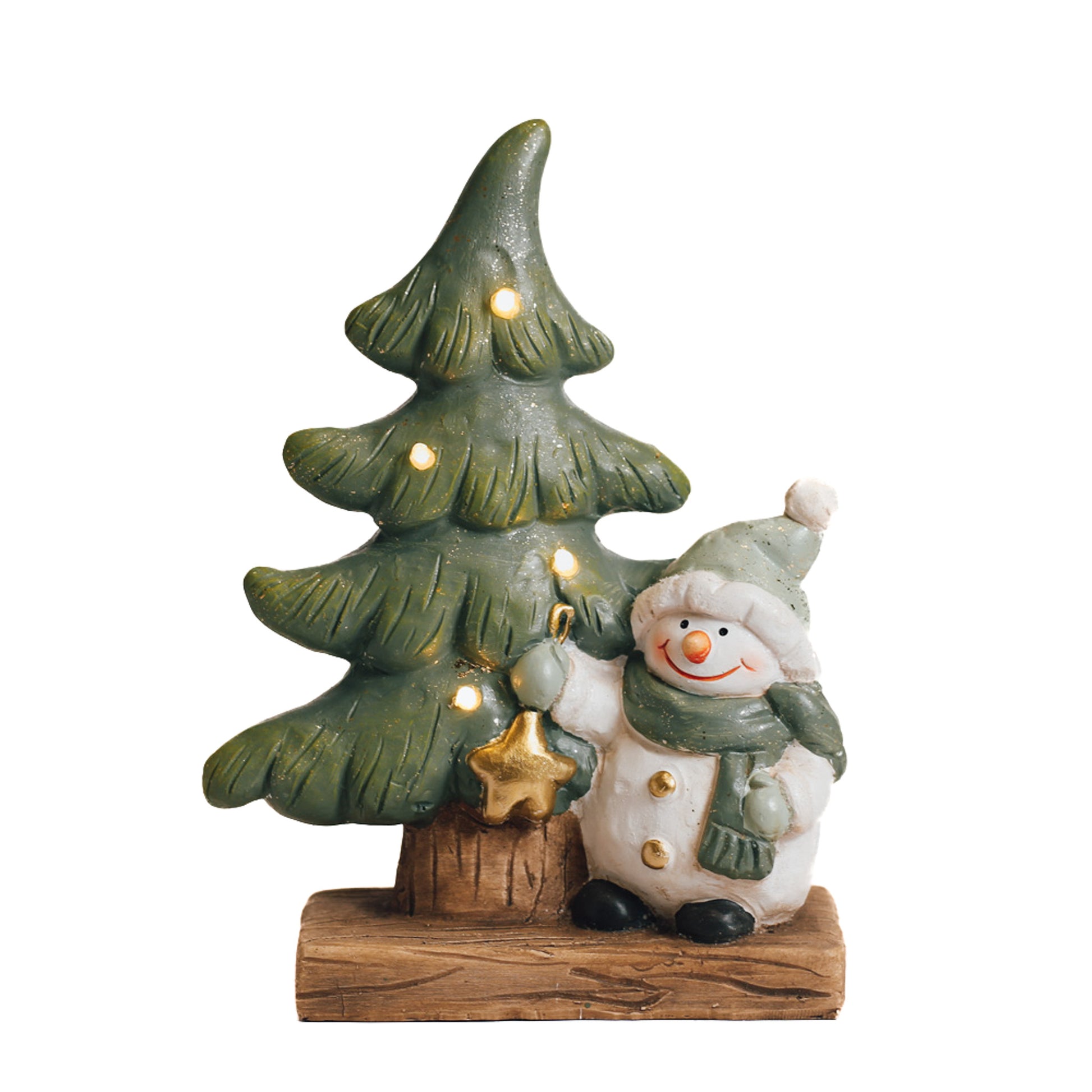 Mistletoe Snowman