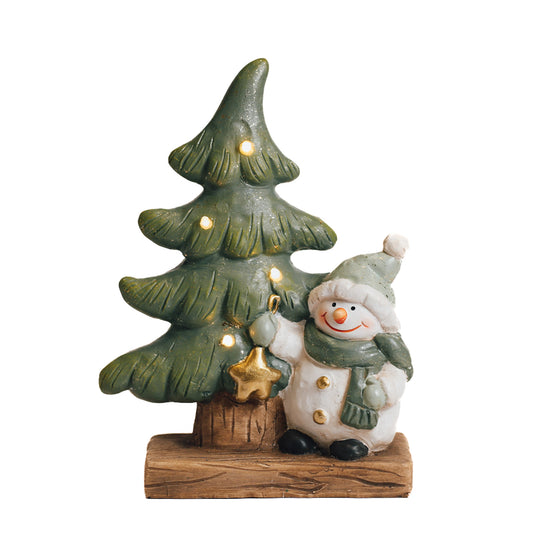 Mistletoe Snowman