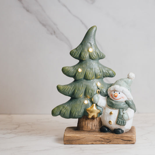 Mistletoe Snowman