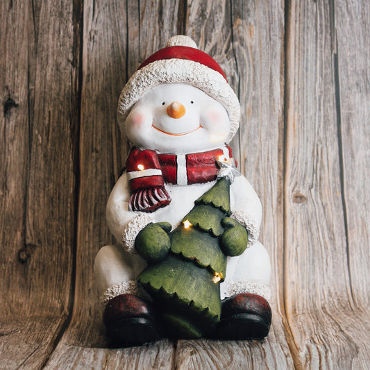 Frosty & Tree