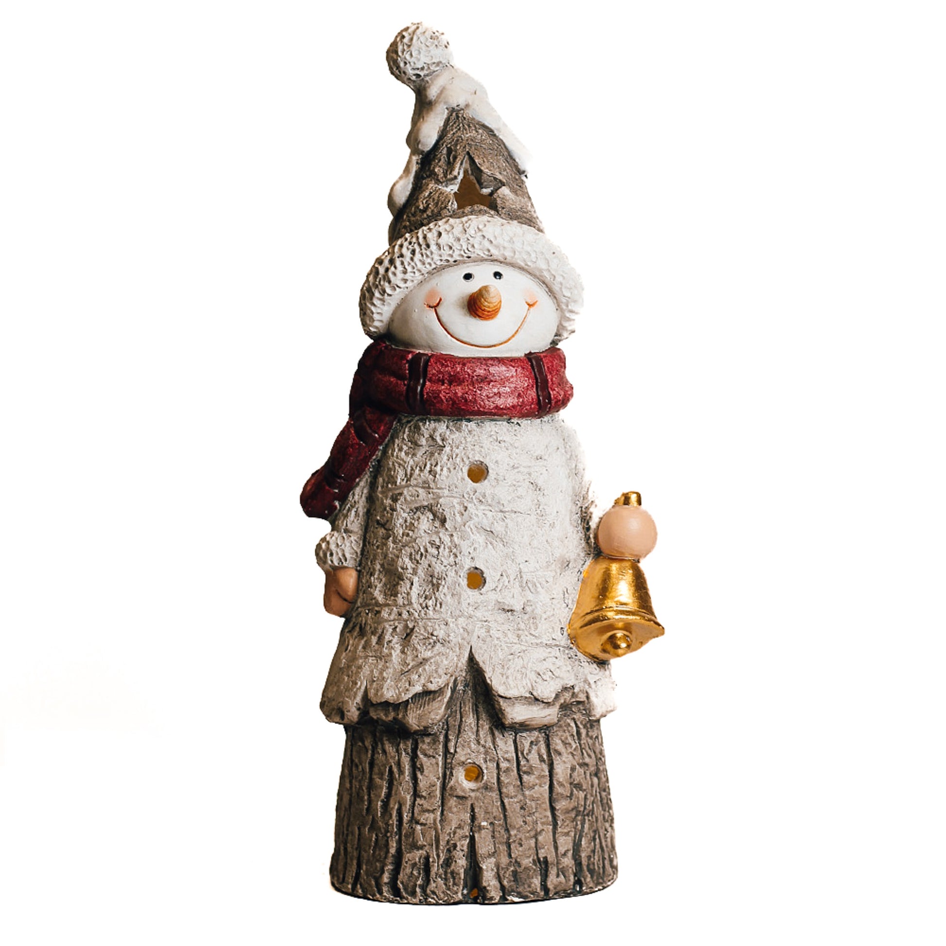 Ringing Bell Snowman