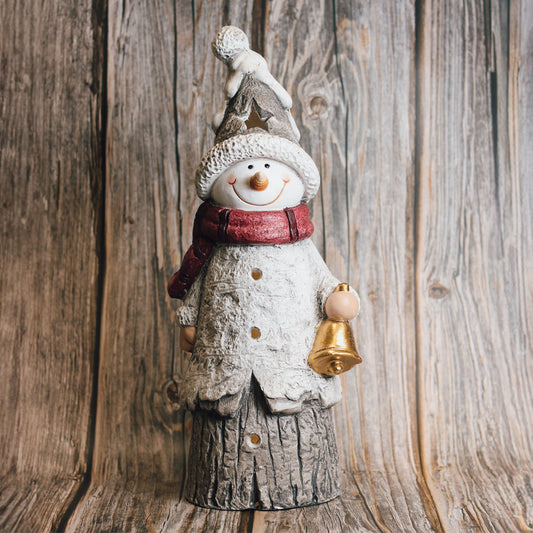 Ringing Bell Snowman