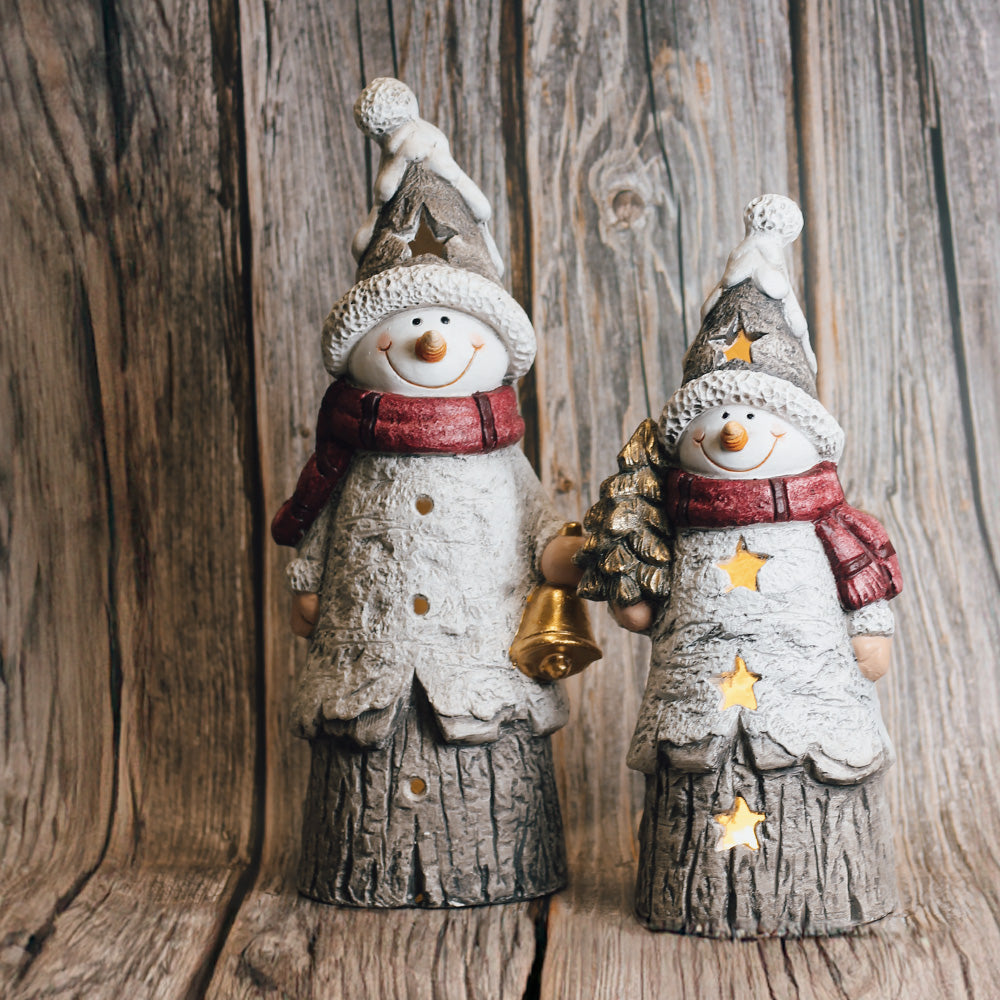 Ringing Bell Snowman