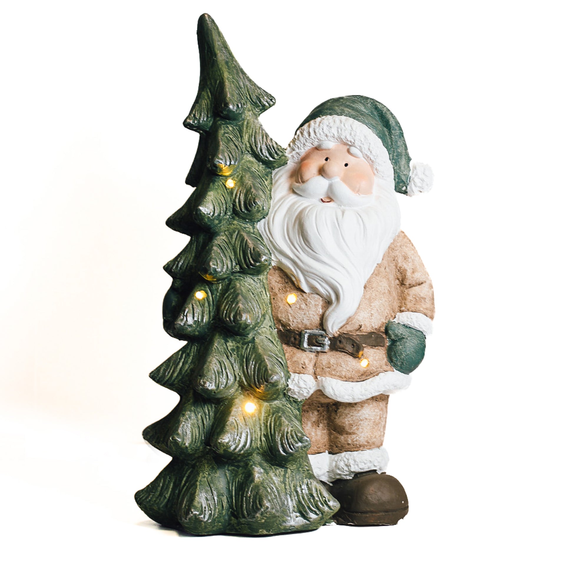 Santa with Tree