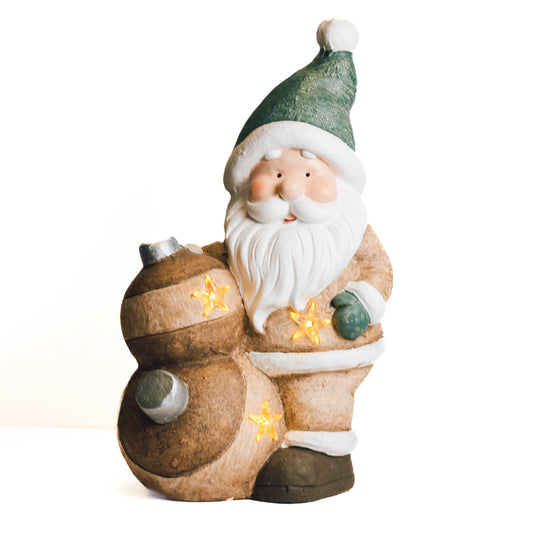 Santa with Ornaments