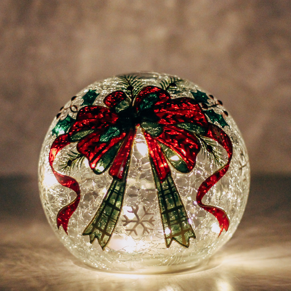 Celebration - Crackle Glass Orb