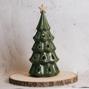 Green Ceramic Tree - Large