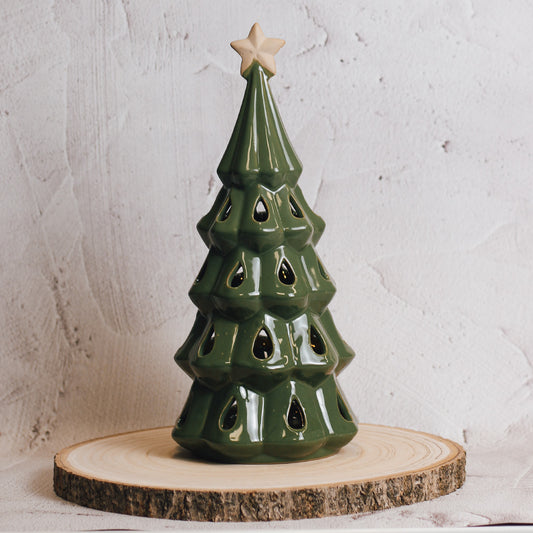 Green Ceramic Tree - Large