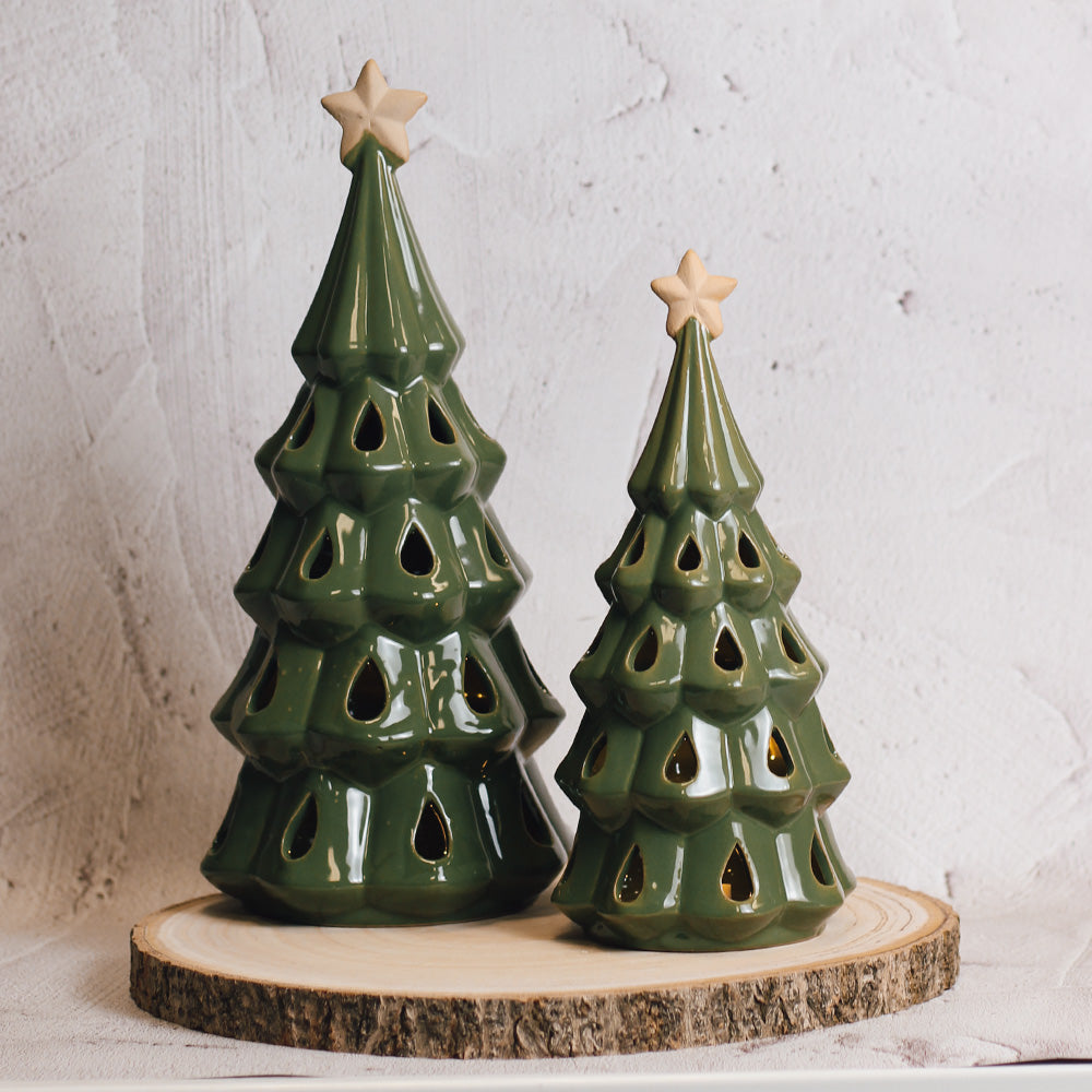 Green Ceramic Tree - Small