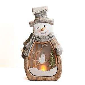 Winking Snowman
