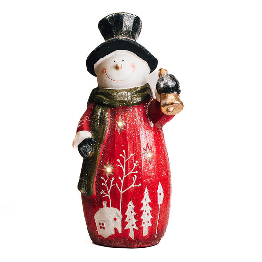 Red Snowman