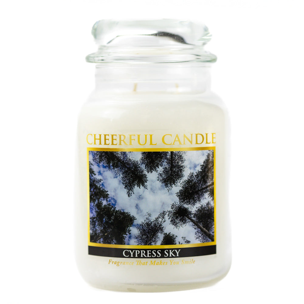 Cypress Sky - 24 oz Cheerful Candle