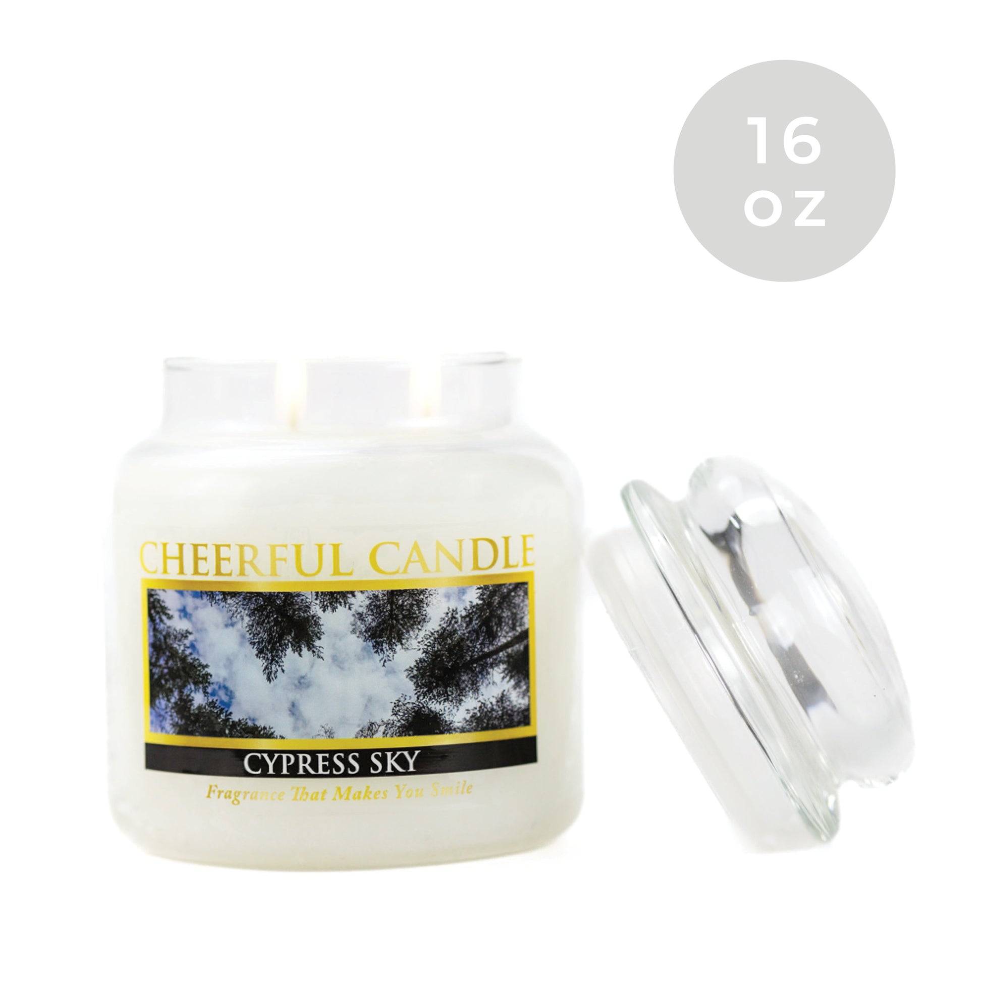 Cypress Sky - 16 oz Cheerful Candle