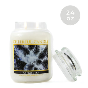 Cypress Sky - 24 oz Cheerful Candle