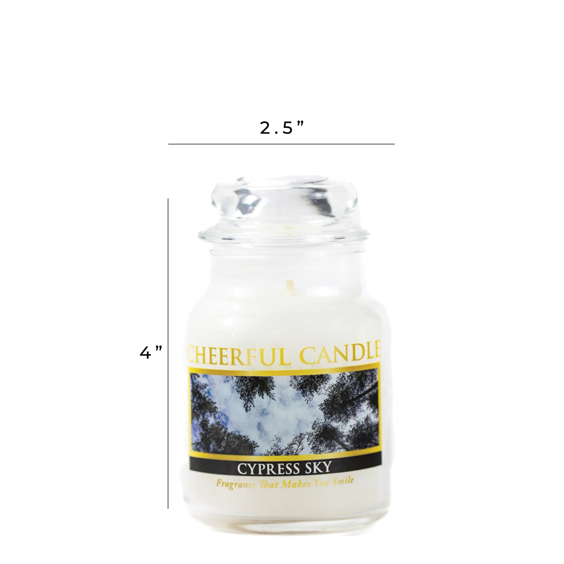 Cypress Sky - 6 oz Cheerful Candle