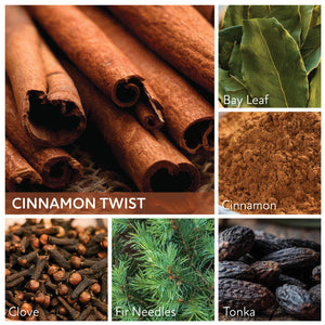 Cinnamon Twist - 6 oz Cheerful Candle