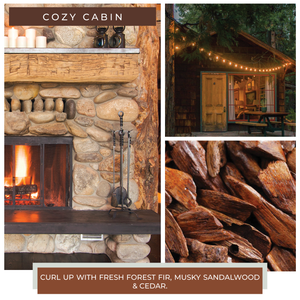 Cozy Cabin - 6 oz Baby Candle