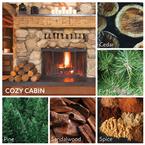 Cozy Cabin - 6 oz Cheerful Candle