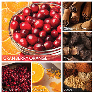 Cranberry Orange - 6 oz Baby Candle