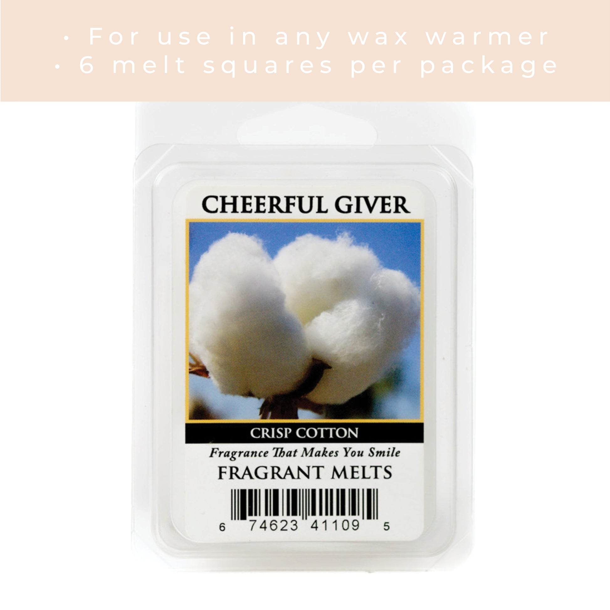 Crisp Cotton - Fragrance Melts