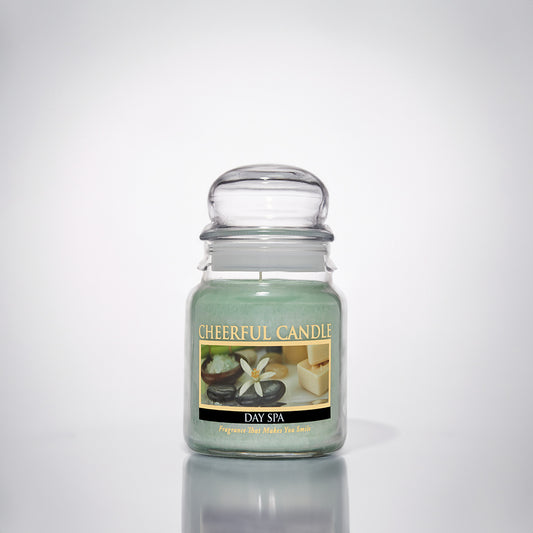 Day Spa Scented Candle - 6 oz, Single Wick, Cheerful Candle
