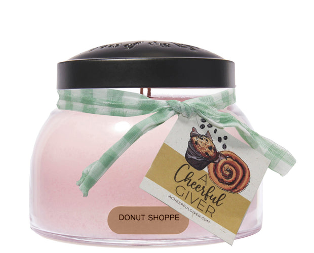Donut Shoppe Scented Candle - 22 oz, Double Wick, Mama Jar