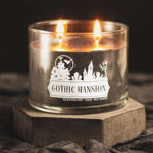 Gothic Mansion - Halloween Jar Candle