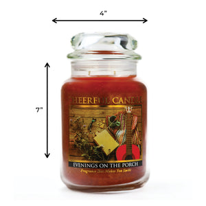 Evenings on the Porch - 24 oz Cheerful Candle