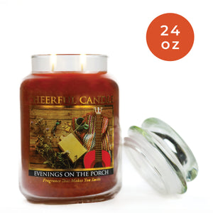 Evenings on the Porch - 24 oz Cheerful Candle