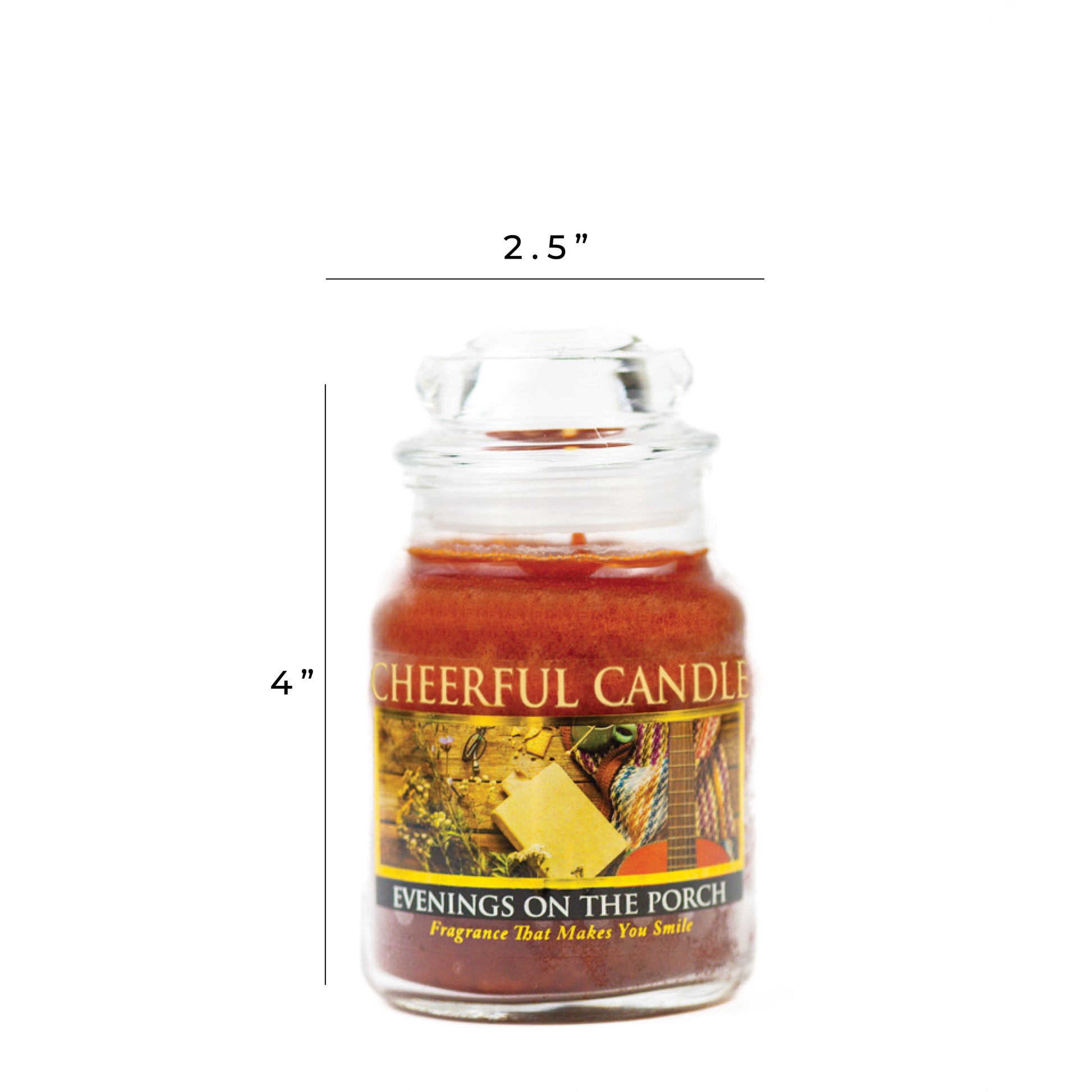 Evenings on the Porch - 6 oz Cheerful Candle