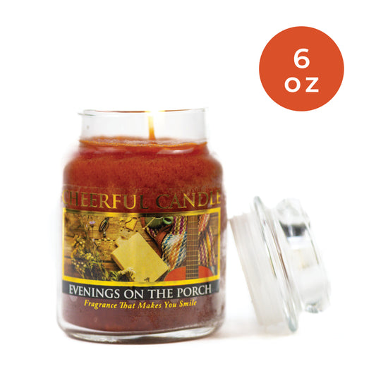 Evenings on the Porch - 6 oz Cheerful Candle