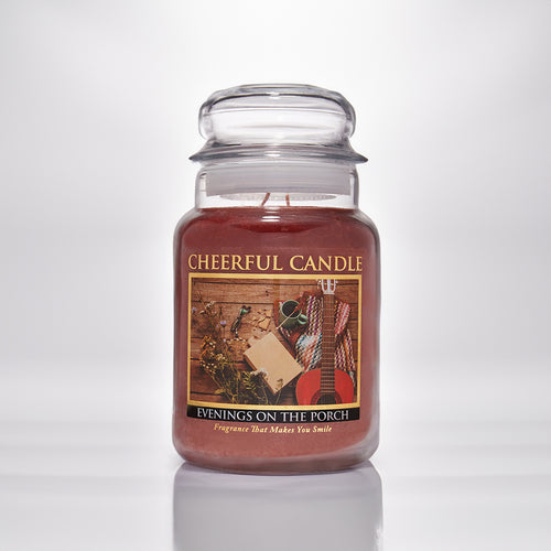 Evenings on the Porch Scented Candle -24 oz, Double Wick, Cheerful Candle