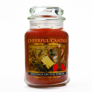 Evenings on the Porch - 24 oz Cheerful Candle