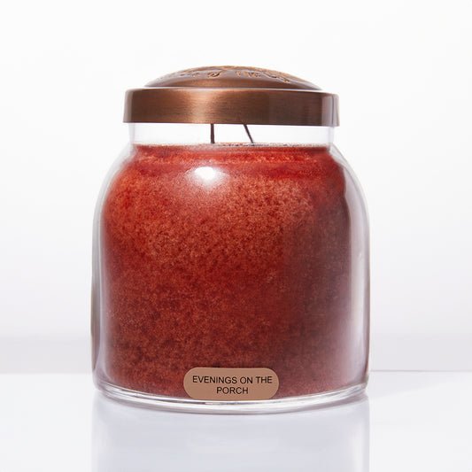 Evenings on the Porch Scented Candle - 34 oz, Double Wick, Papa Jar