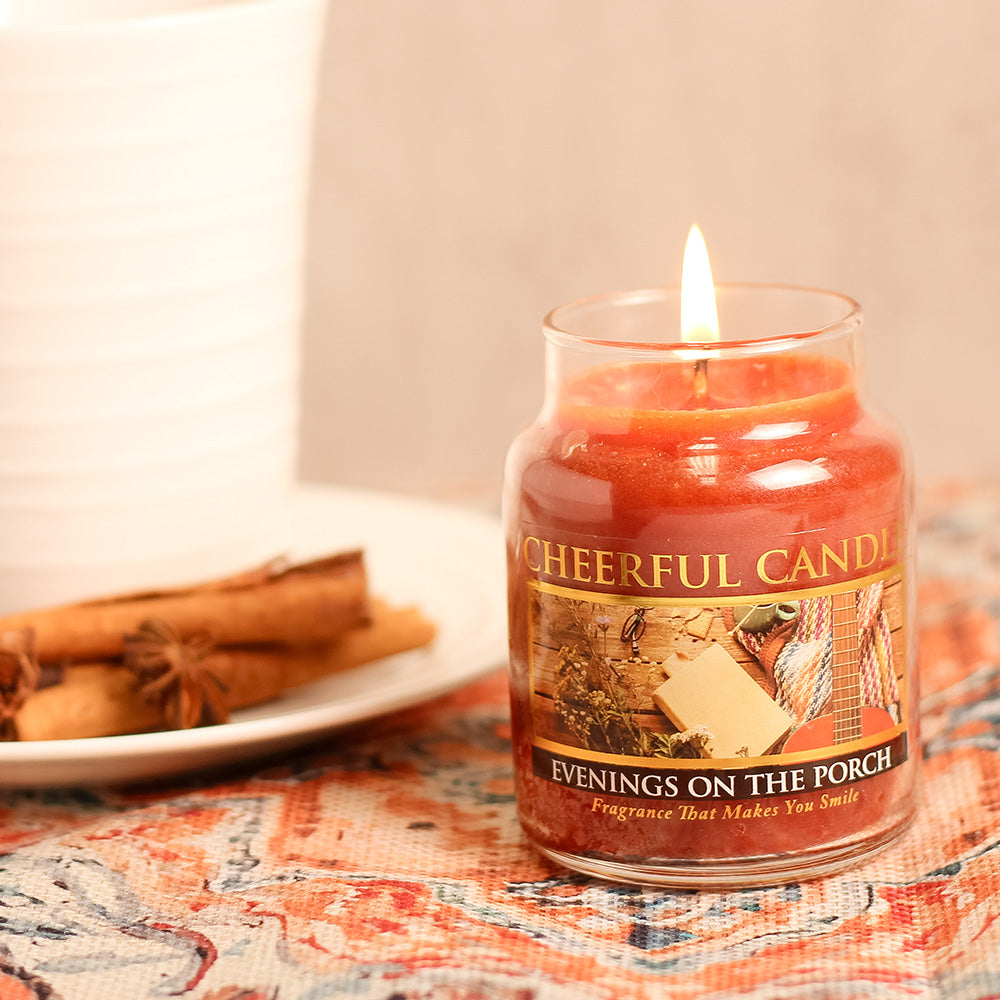 Evenings on the Porch - 6 oz Cheerful Candle